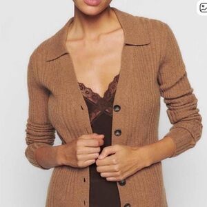 Reformation Cashmere Cardigan